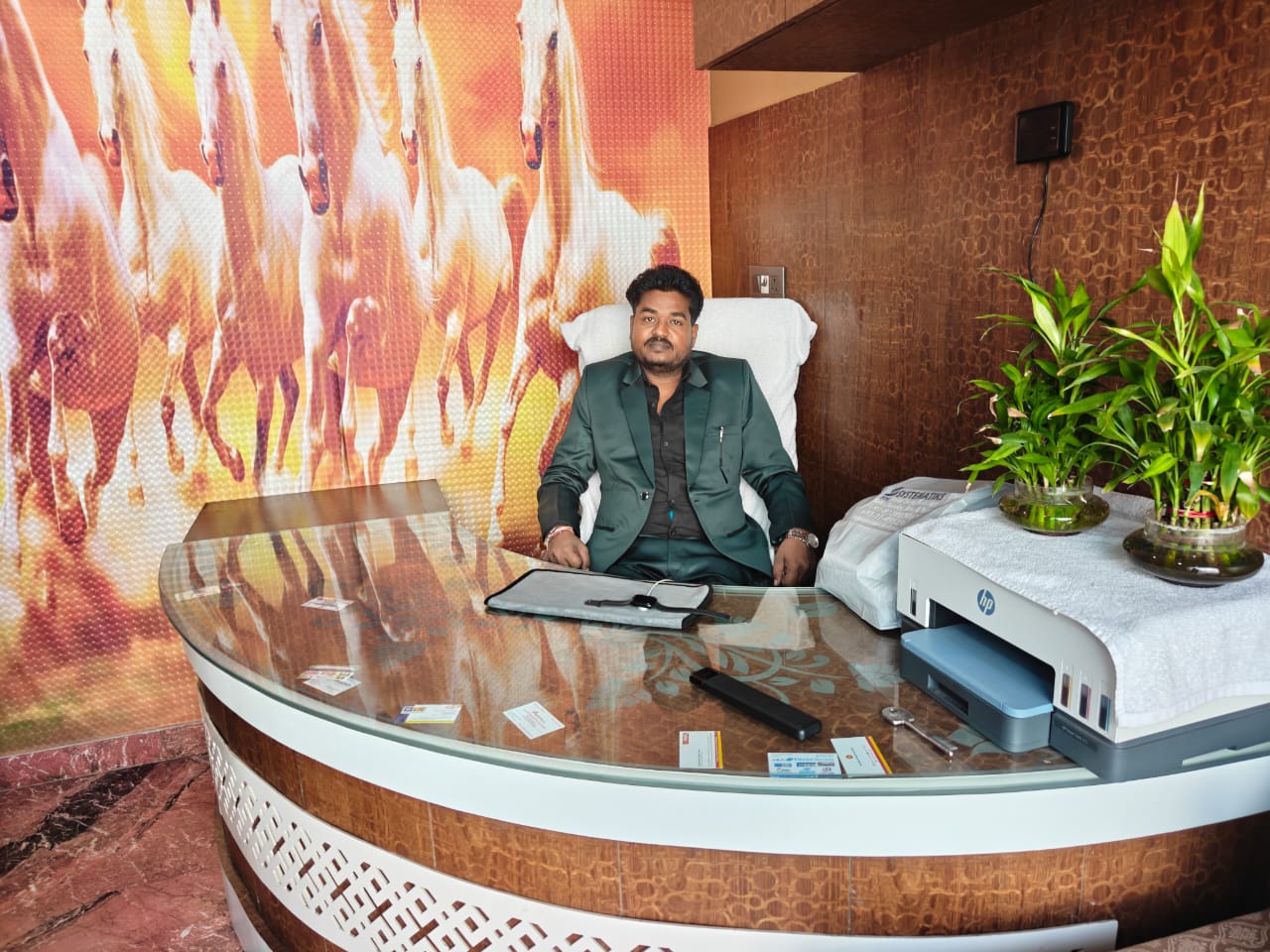 Consulting with a client